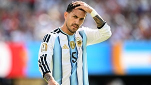 FIFA WORLD CUP MEN Trending Image: FIFA Suspends 3 Argentina Players A Combined 18 Games For World Cup Final Scuffle
